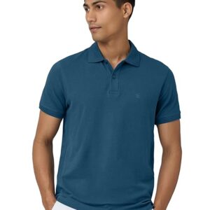 xyxx men's nova 100% combed cotton regular fit polo t shirt